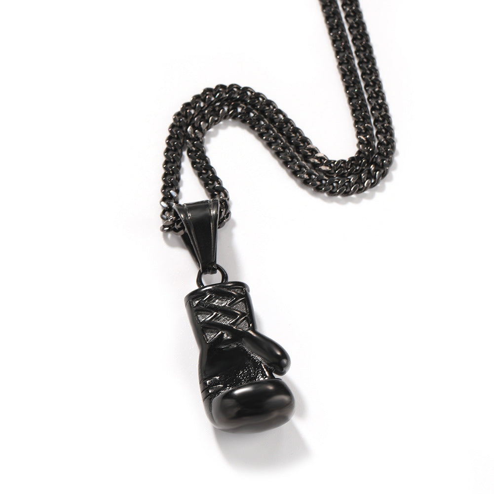 Jewelry Hip Hop Necklace Boxing Gloves Helmet Jersey Axe Hammer Pendant Necklace