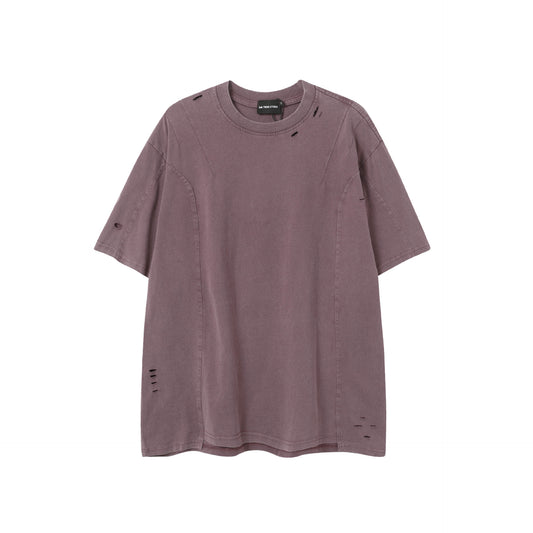 Vestimenta De Los 90 Summer Wash Ripped T-Shirt Loose Top