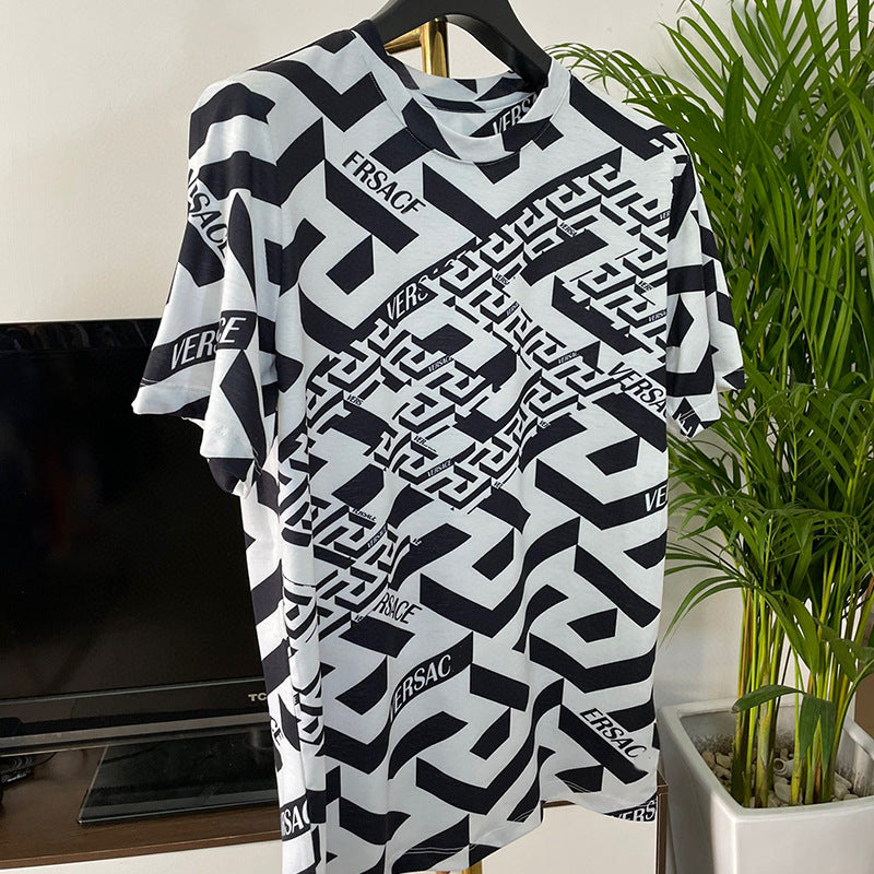 East Coast Shirts Spring/Summer Digital Print Fashion Casual Men's Short Sleeve T-Shirt