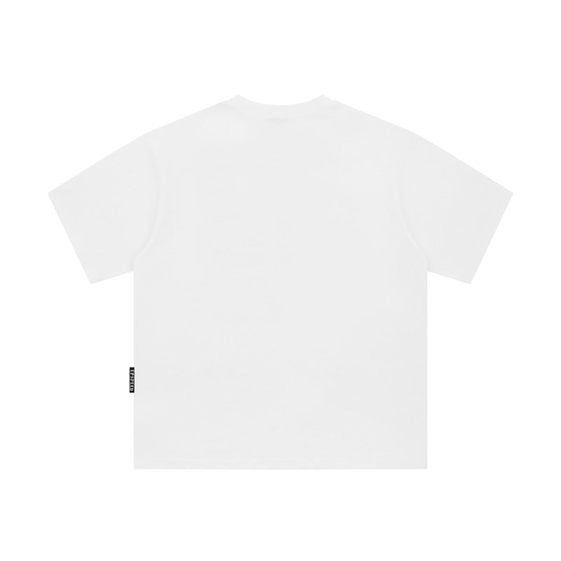 Stone Wash T shirt Vintage Graffiti Short Sleeve T-Shirt