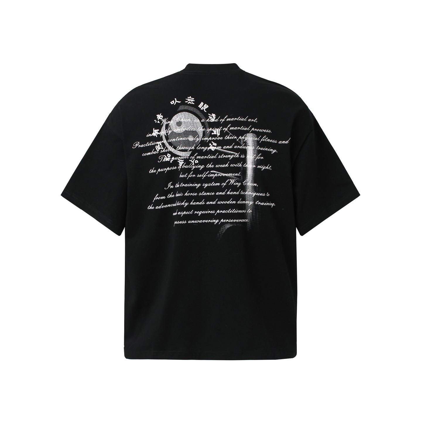 Vintage tarz t shirt bruce lee alphabet print short sleeve t-shirt summer oversize casual top