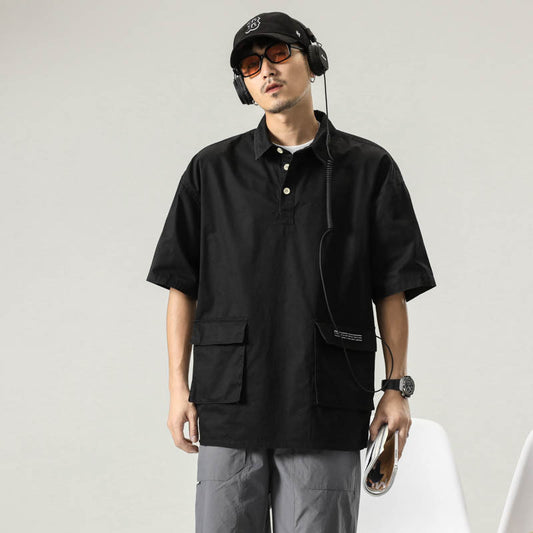 Mens T-shirts Vintage Shirt Short Sleeve Summer