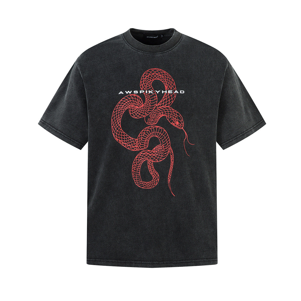 Vestimenta De Los 90 Summer Python Print T-Shirt Short Sleeve
