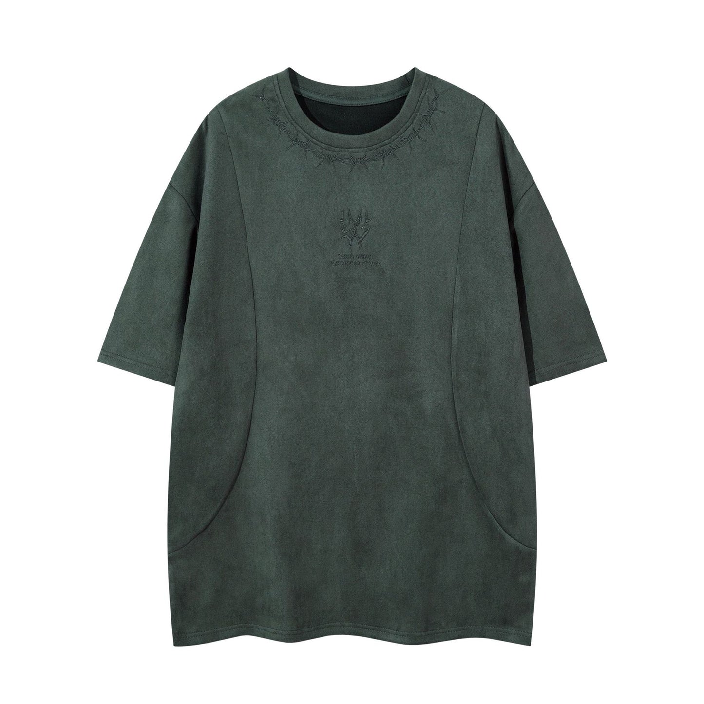 Hip hop shirt summer embroidery t-shirt short sleeve