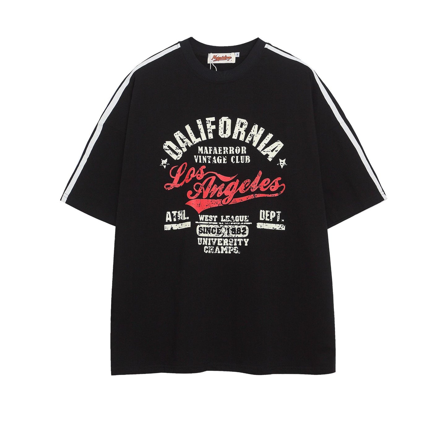 Vestimenta De Los 90 Summer Vintage T-Shirt Loose Short Sleeve