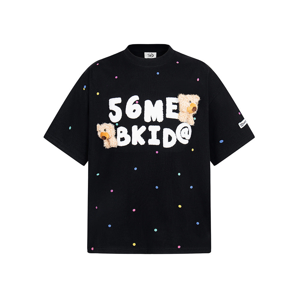 Hip Hop Clothes New York Vintage Short Sleeve T-Shirt Crew Neck Casual
