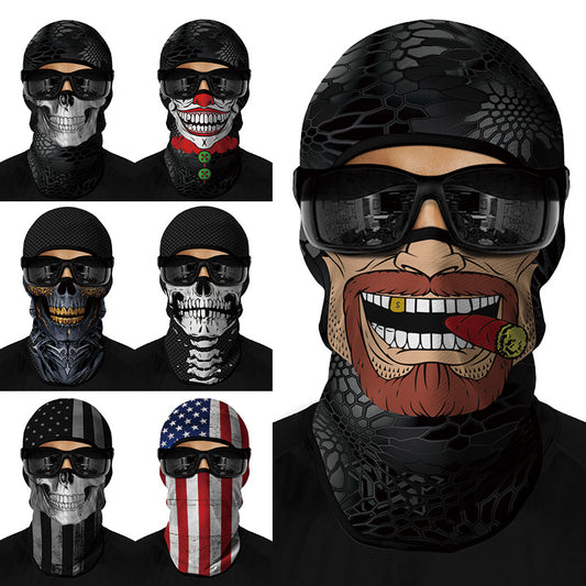 Cycling Windproof Hood Face Protection Men's and Women's