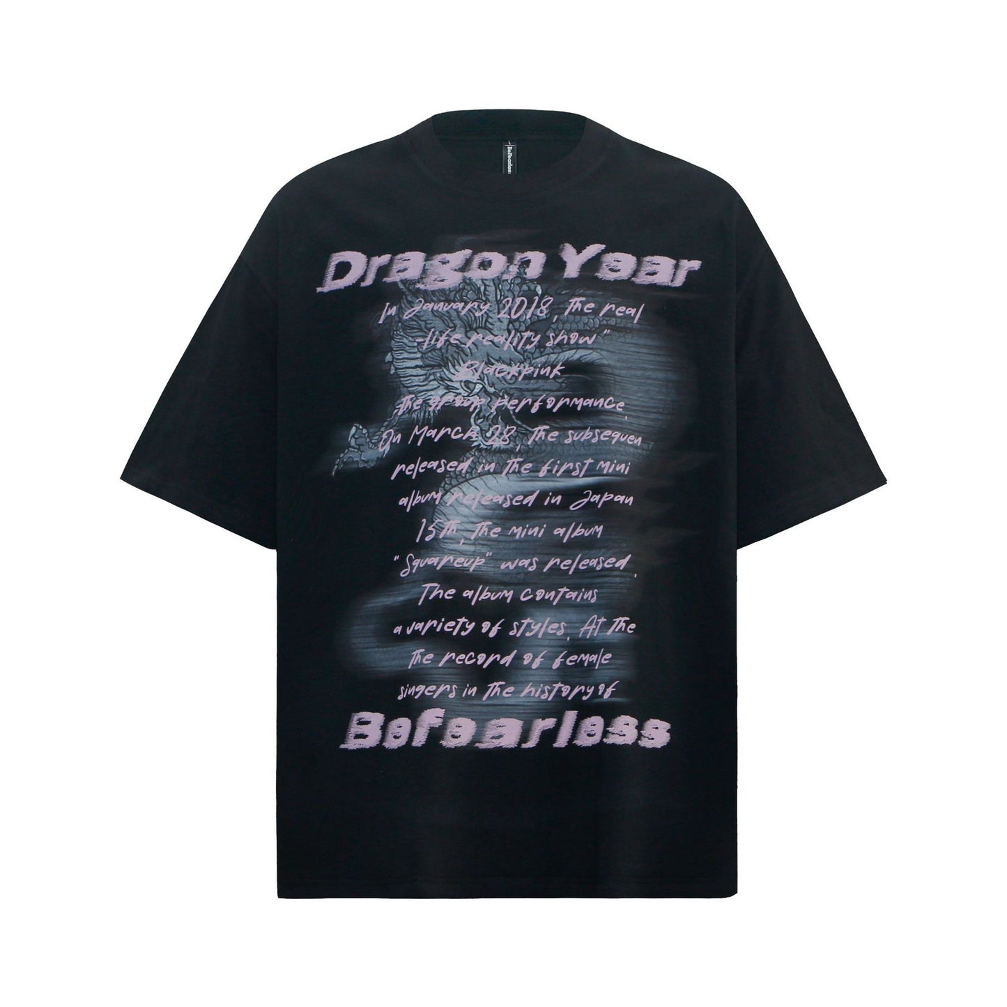 80s And 90s Vintage T Shirts Letter Short Sleeve Summer Men's and Women's Loose Top