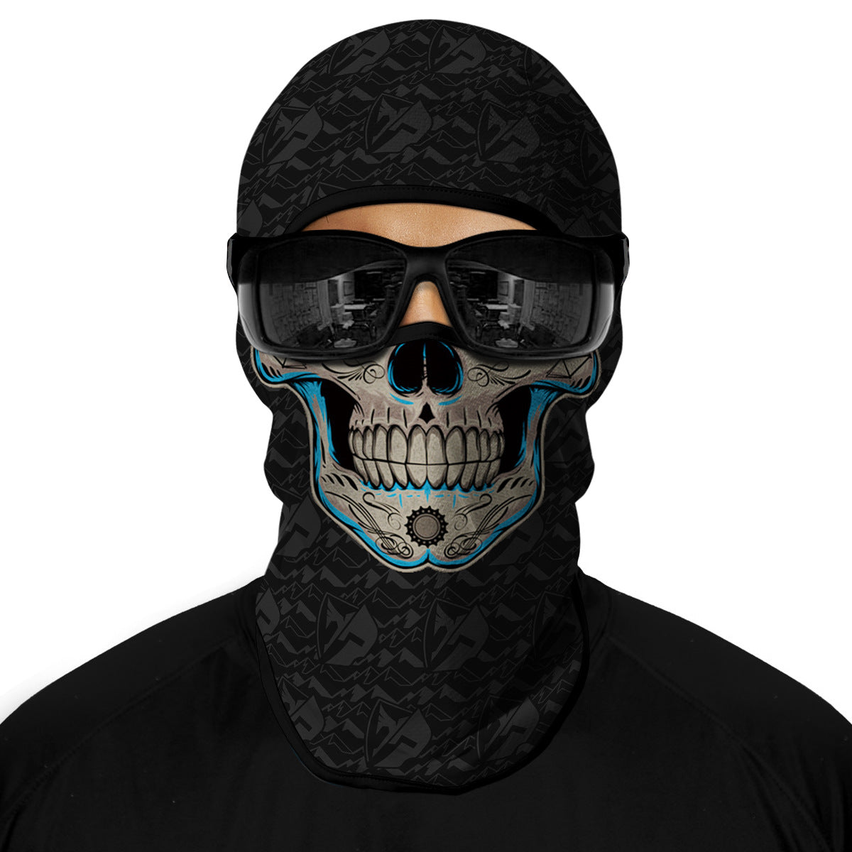 Cycling Windproof Hood Ice Silk Sunscreen Windproof 3D Headgear Men and Women