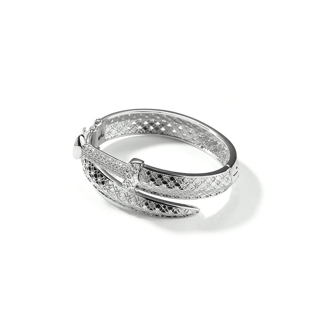 Rings Design Ring Sword Ring Micro Zircon Spectrum