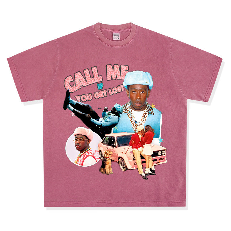 New york hip hop shop tyler hip hop creater taylor short sleeve t-shirt