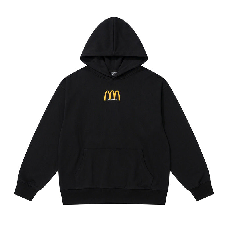 Streetwear Hoodie Alphabet Print Hooded Sweater Hip Hop Loose Jacket