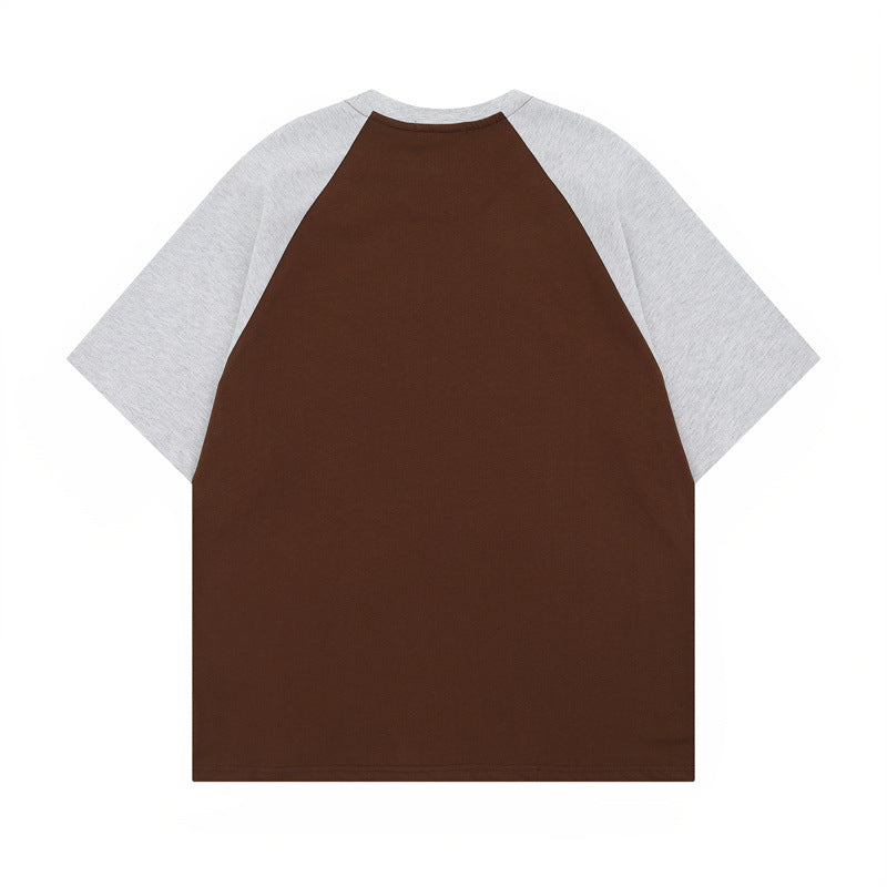 US drip outfits Summer Vintage Casual Loose Short Sleeve T-Shirts