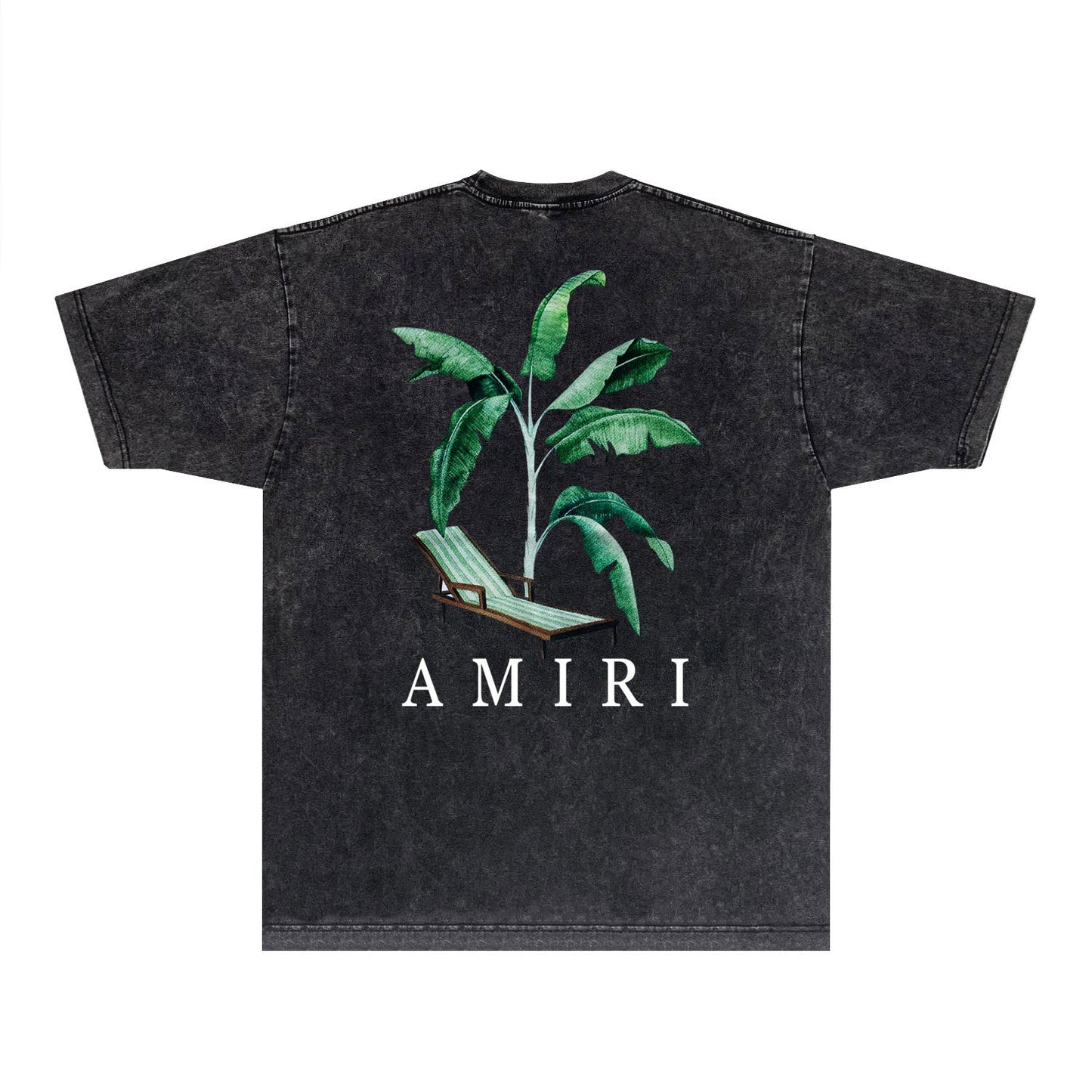 Amiri T-Shirt Distressed Retro Short Sleeve T-shirt