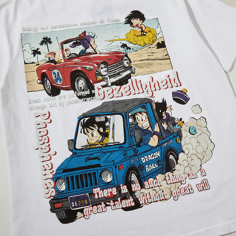Nyc 1990 Shirt Retro Short Sleeve T-Shirt Cartoon T-Shirt