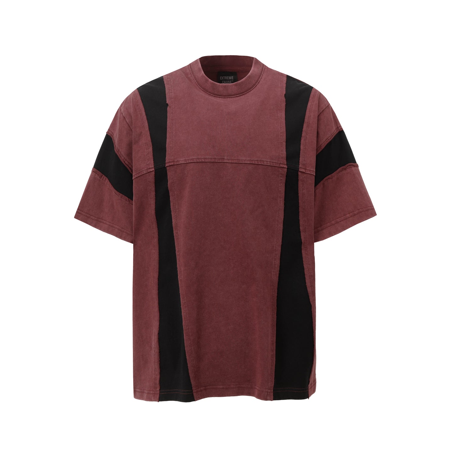 Hip hop shirt washed t-shirt short sleeve