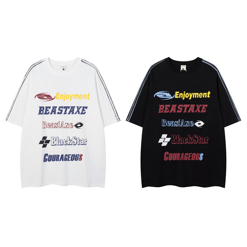 Y2K mens shirt summer loose
