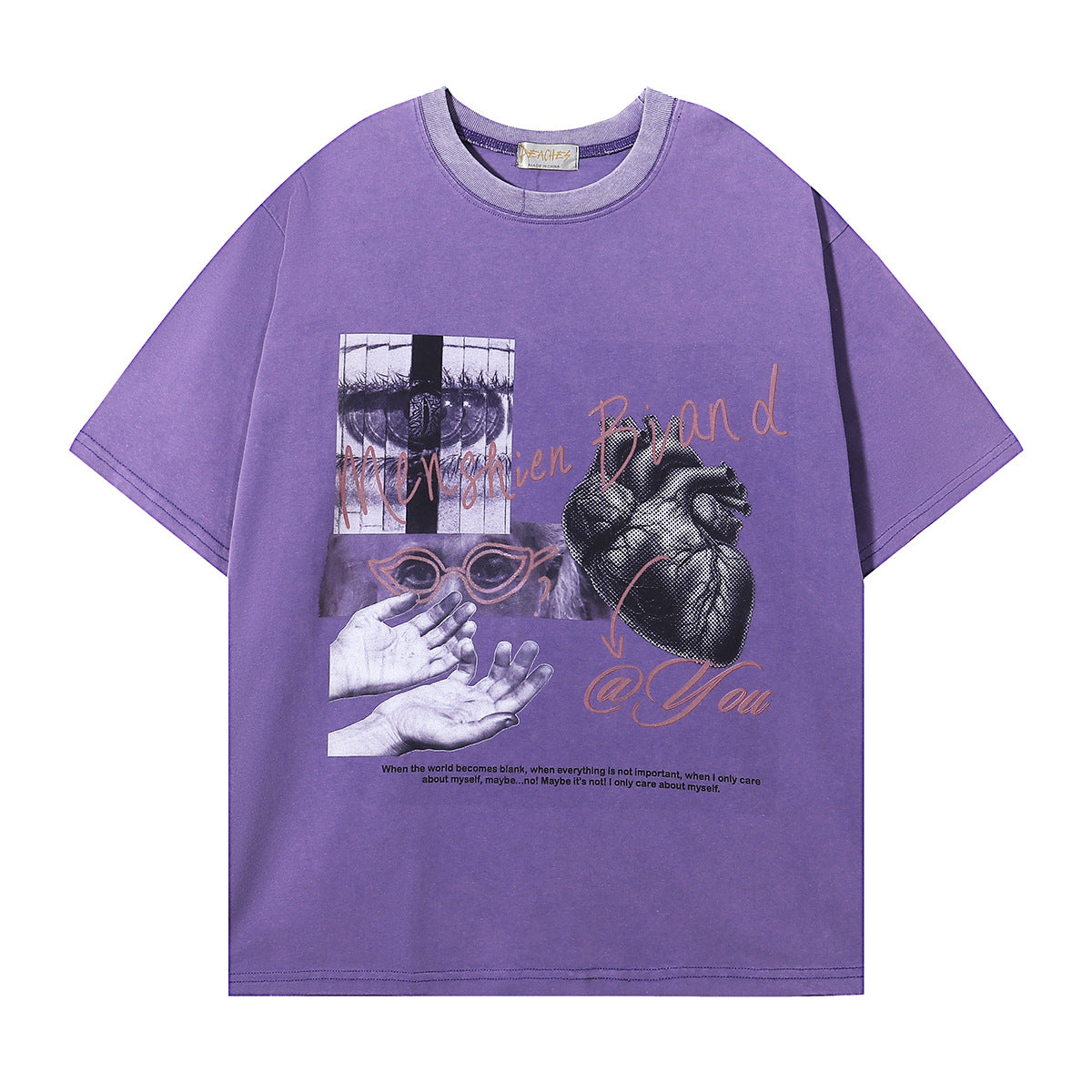 Vestimenta De Los 90 Summer Hip Hop T-Shirt Short Sleeve