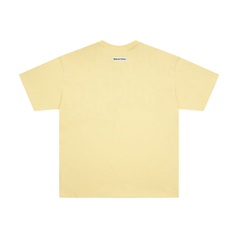 Marcas De Streetwear Summer Loose Short Sleeve T-Shirt Couple Casual Top