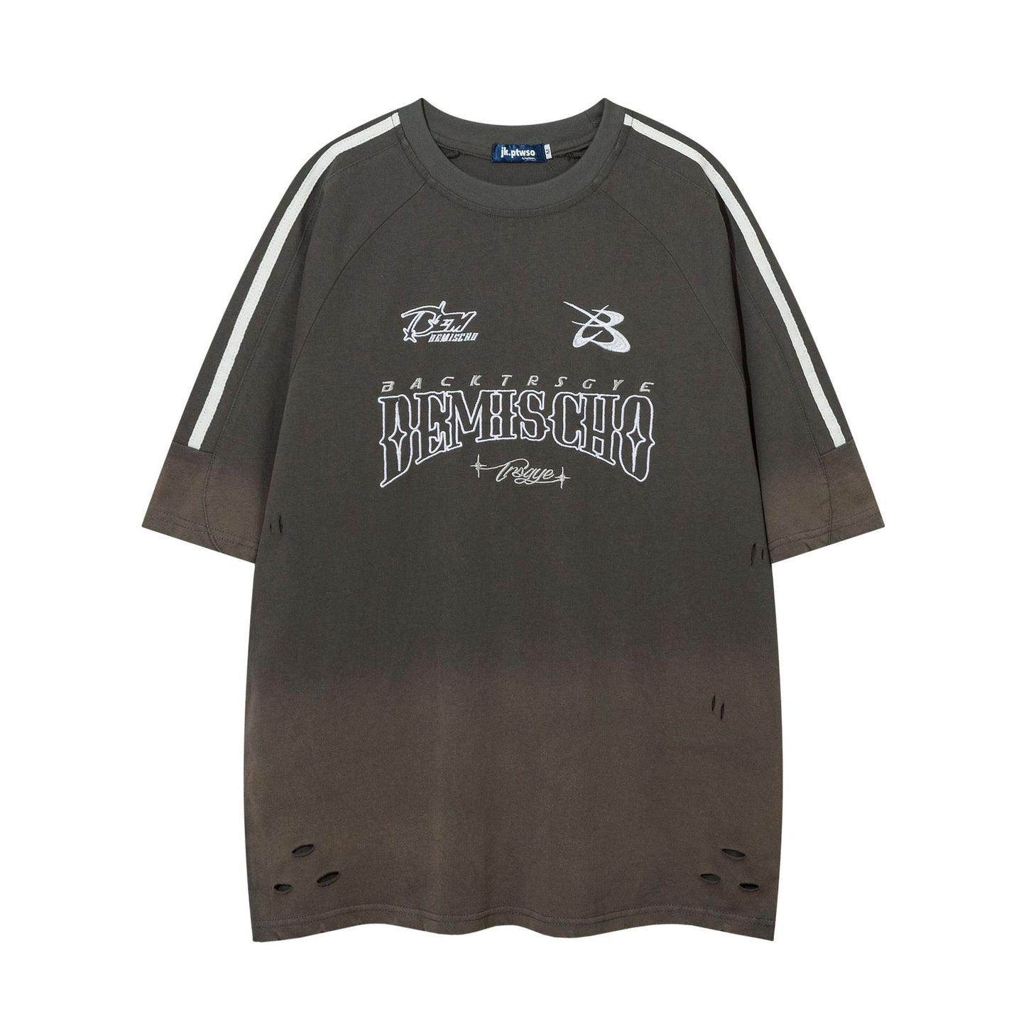 Remeras rock nacional vintage ripped t-shirt short sleeve