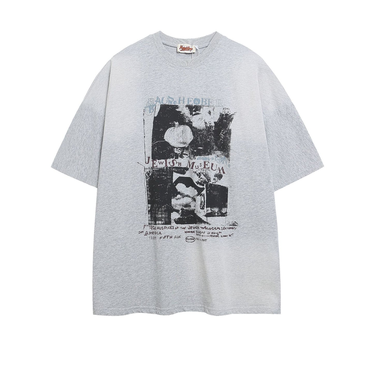Vestimenta De Los 90 Summer Vintage T-Shirt Print Loose