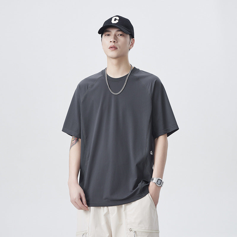 Mens T-shirts Summer Loose Short Sleeves