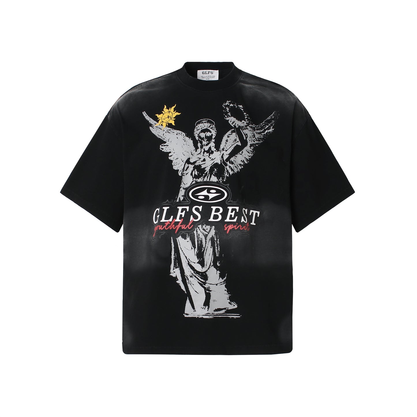 Vintage tarz t shirt summer oversize casual top
