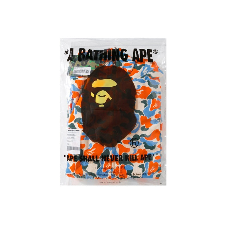 Ape Hoodie Indonesia City Limited Camo Shark Hooded Cardigan Sweater Jacket