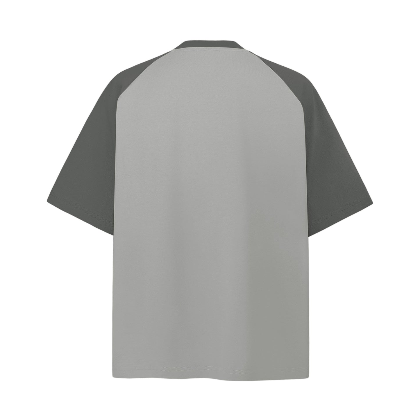 Unisex T-shirts Summer Color Matching Retro Men's Short Sleeve T-Shirt