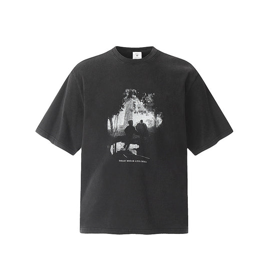 Nyc 1990 Shirt Vintage Old Printed Short Sleeve T-Shirt