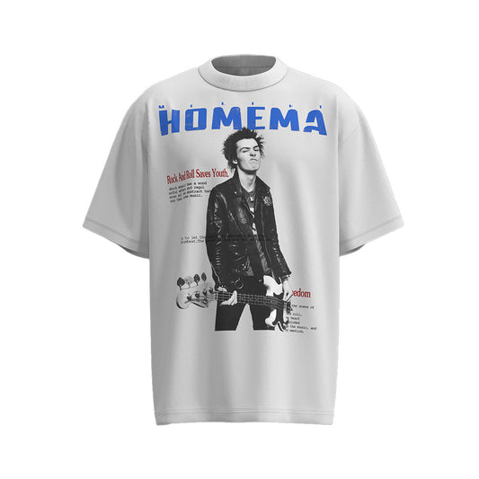 T shirt vintage usa summer vintage hip hop character print short sleeve t-shirt