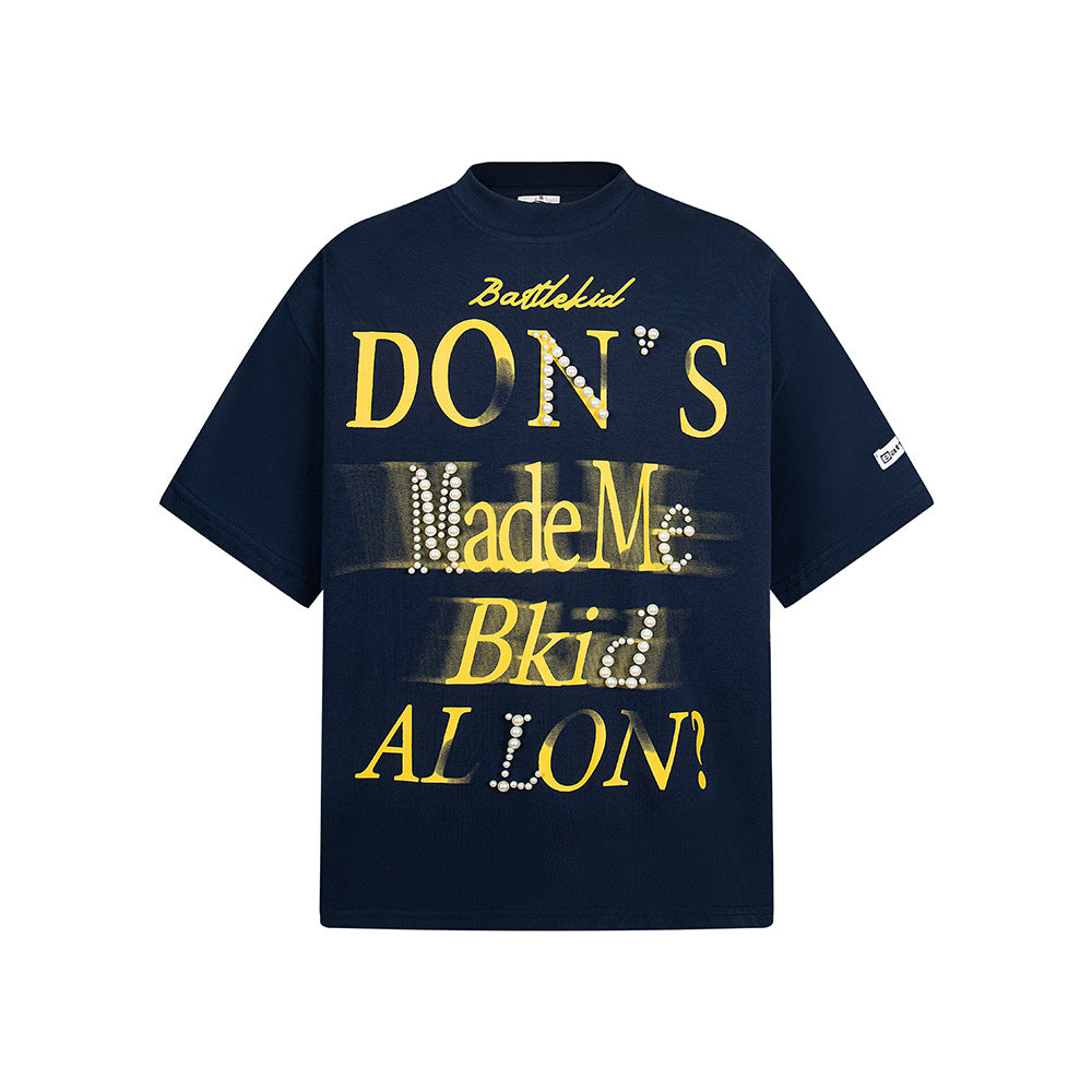 Hip Hop Clothes New York Vintage Loose Casual T-shirt