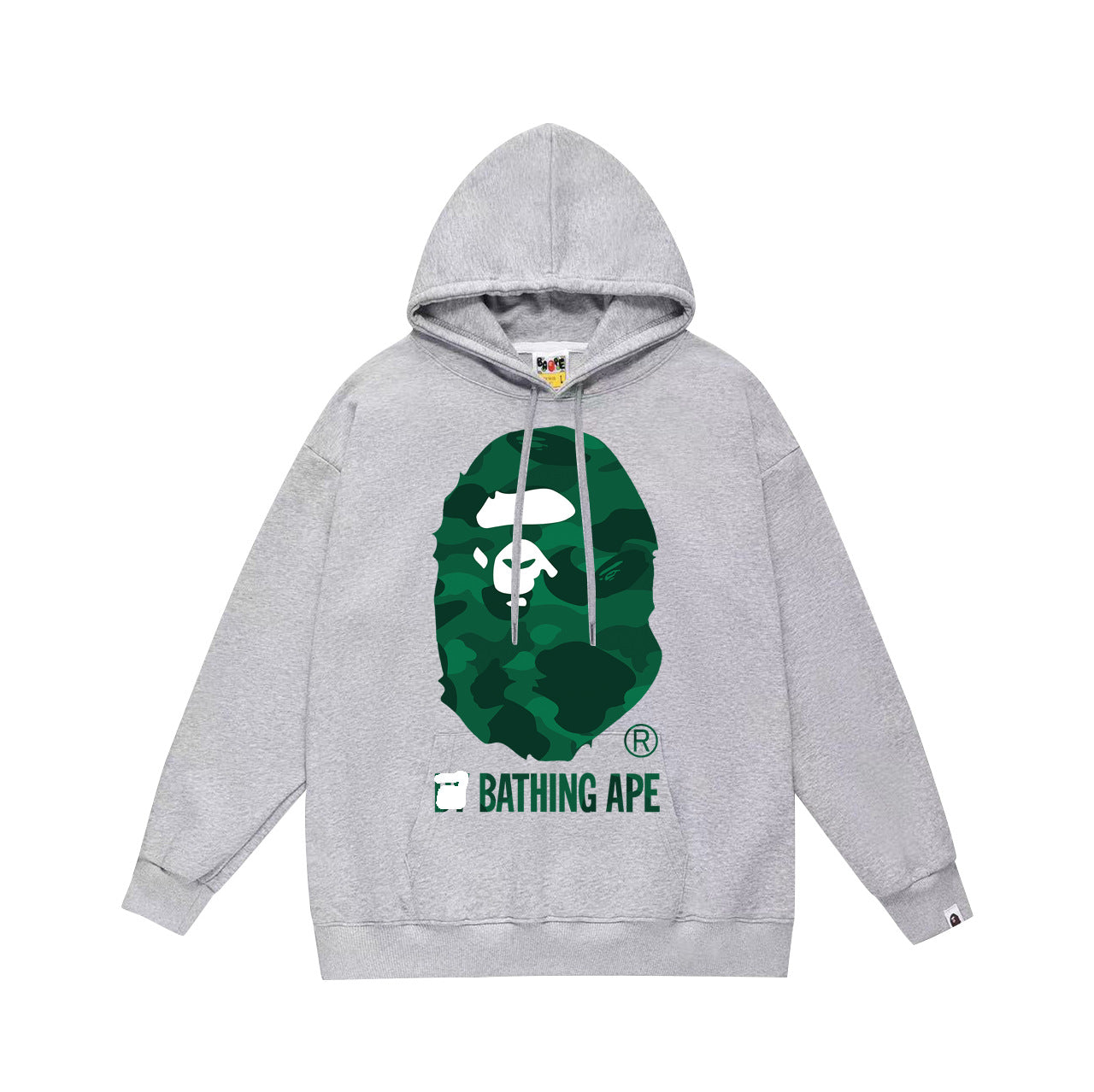 Ape Hoodie Autumn/Winter Letter Print Loose Hoodie Pullover Ape Sweater