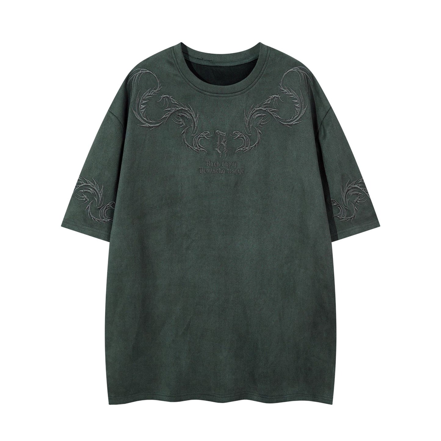 Vestimenta De Los 90 Summer Short Sleeve T-Shirt Embroidered Short Sleeve T-Shirt
