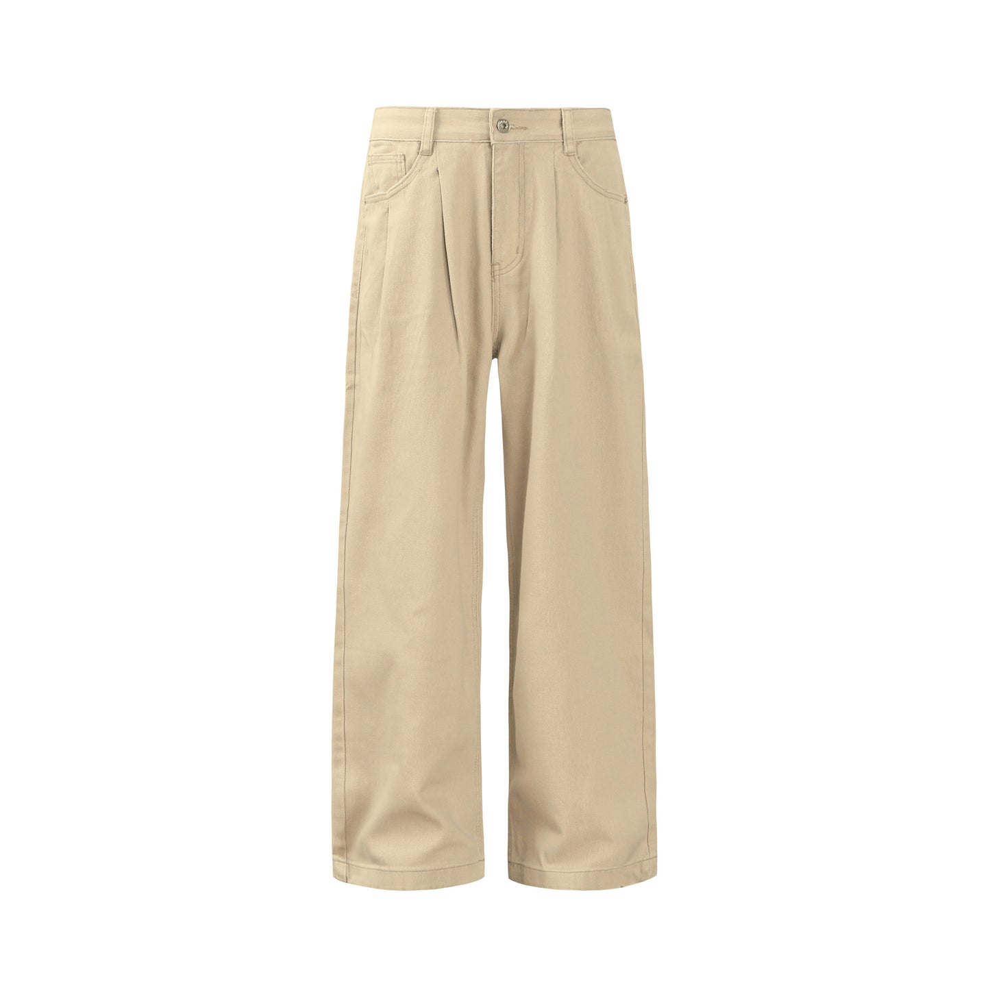 Hip Hop Pants For Boys Wash Straight Wide Leg Overalls Casual Trousers