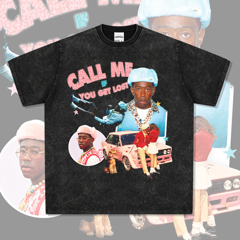 New york hip hop shop tyler hip hop creater taylor short sleeve t-shirt