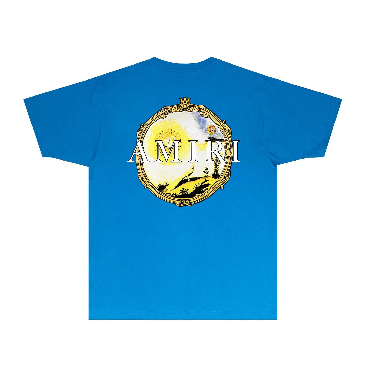 Amiri T Shirts Fashion Brand T Shirt Short Sleeve T-shirt Blouse