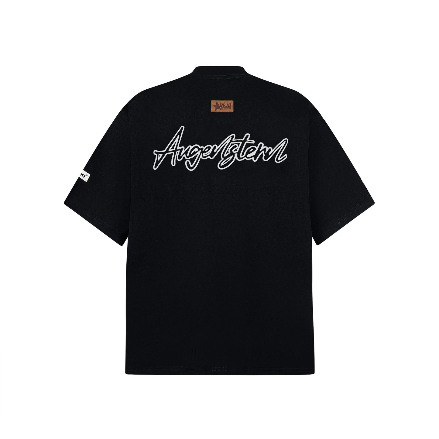 Hip Hop Shirts For Boys Embroidered Loose Short Sleeve Letter Print T-Shirt