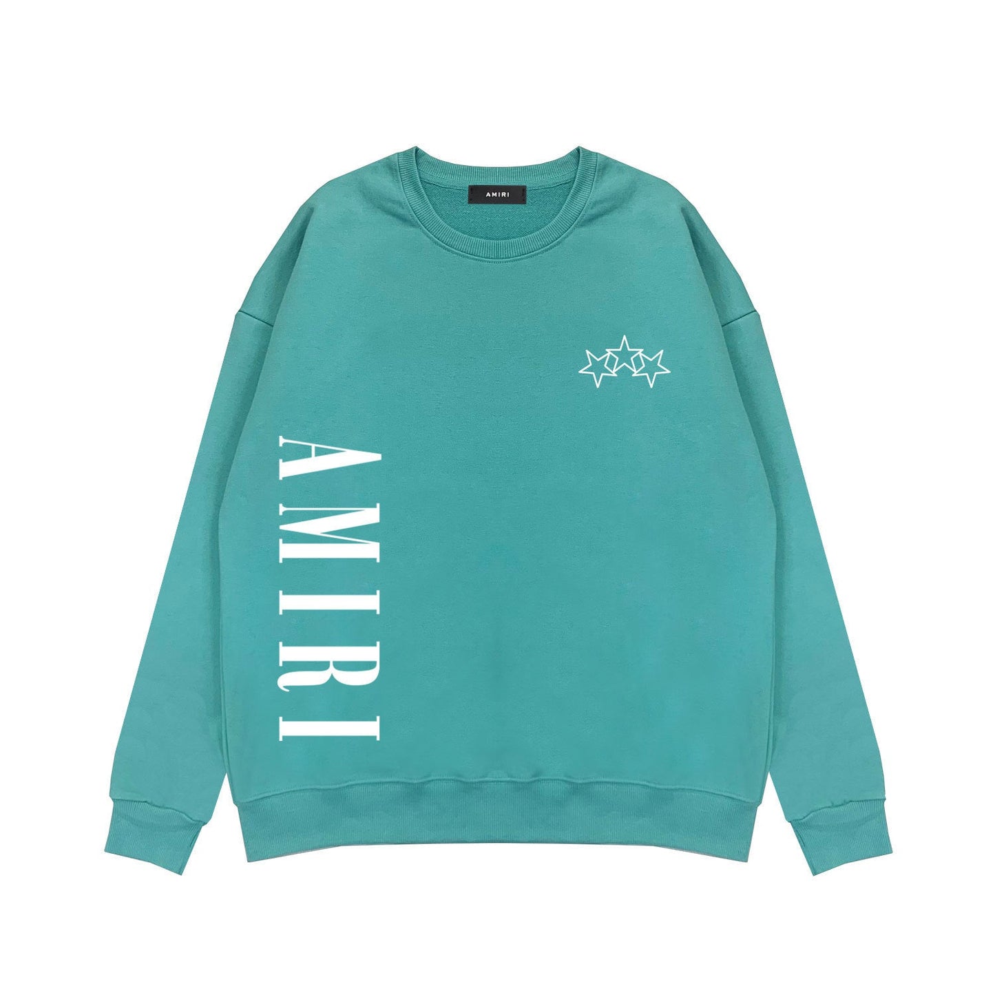 Amiri Sweatshirt Loose Casual Print Round Neck Sweater
