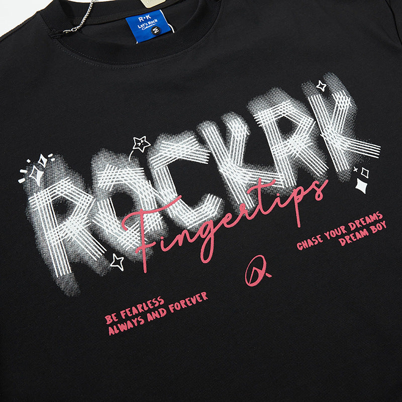 Nyc T Shirt Necklace Short Sleeve T-Shirt Summer Loose Casual Top