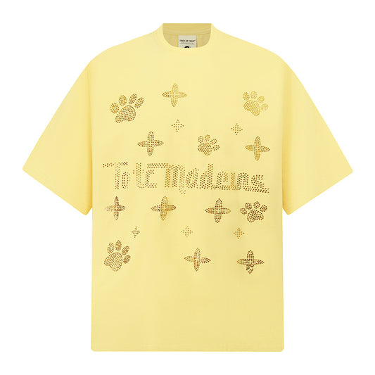 Hip hop shirt round neck loose casual t-shirt short sleeve