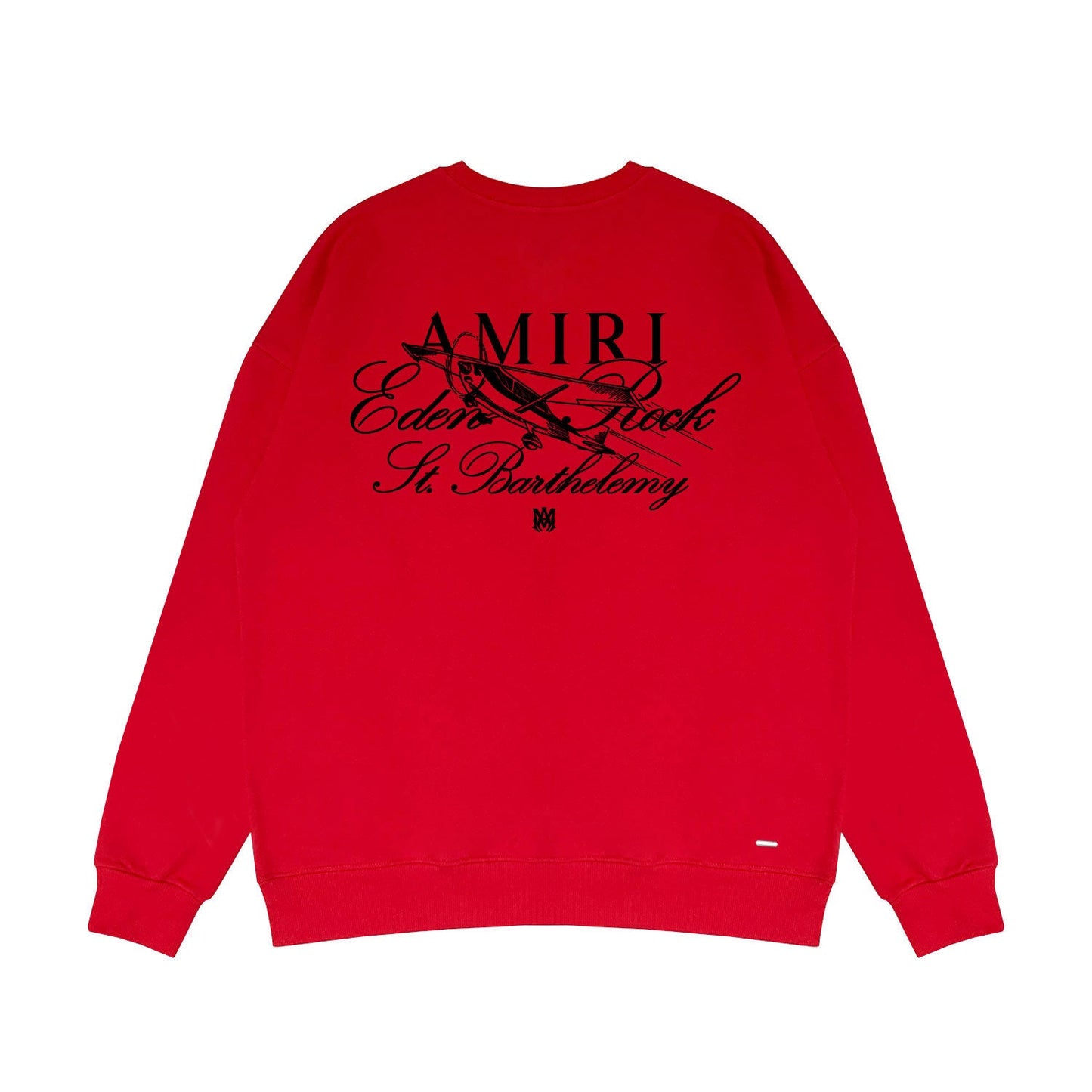 Amiri Long Sleeved Shirt Fashion Brand Crew Sweatshirts round Neck Sweater