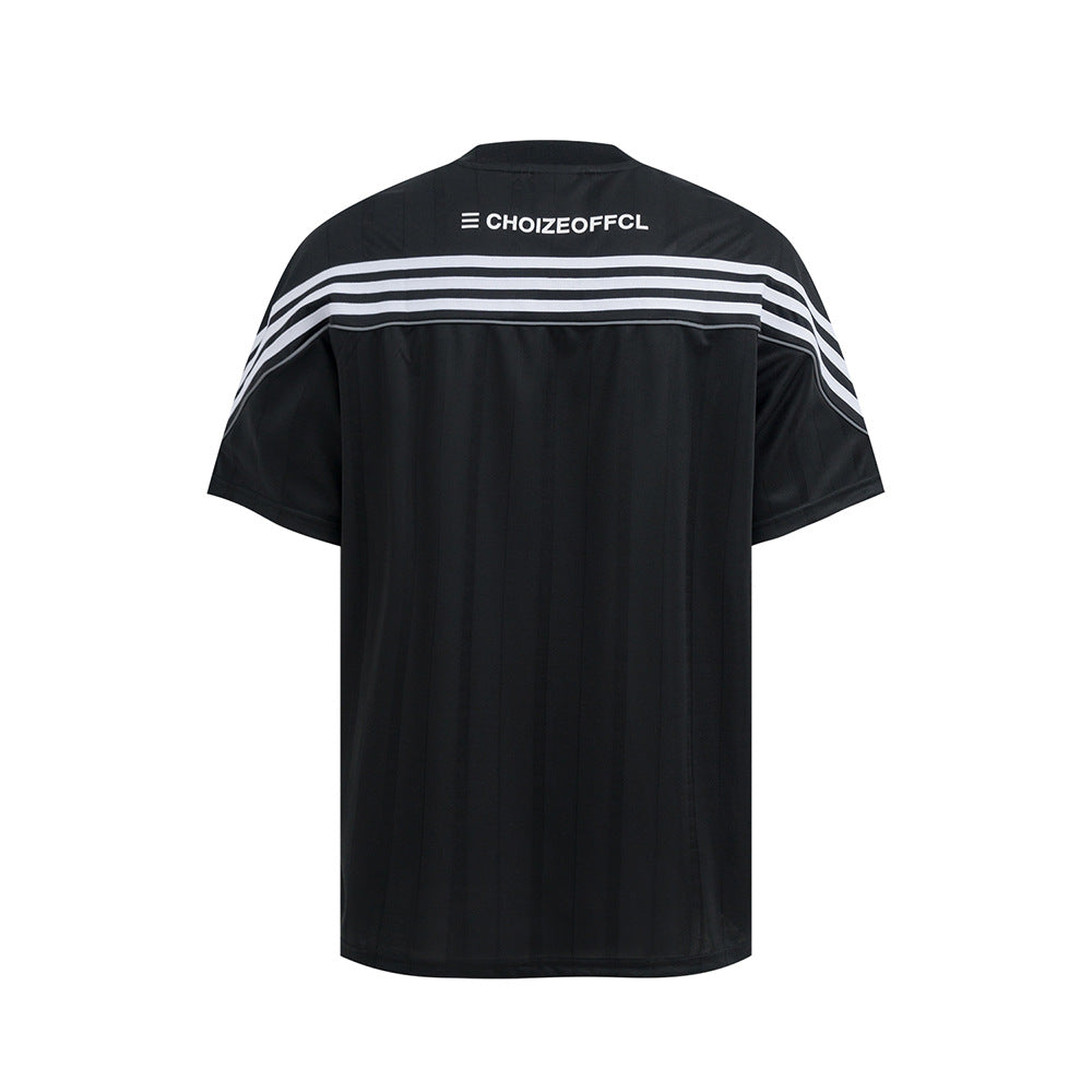 Nostalgia T Shirts Alphabet Printed Locomotive Short Sleeve T-Shirts