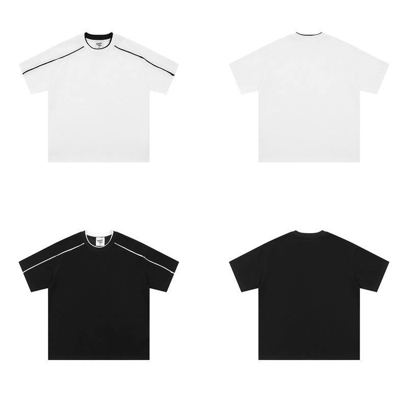 Hip Hop Shirts For Boys Vintage Hip Hop Short Sleeve T-Shirt Oversize Top