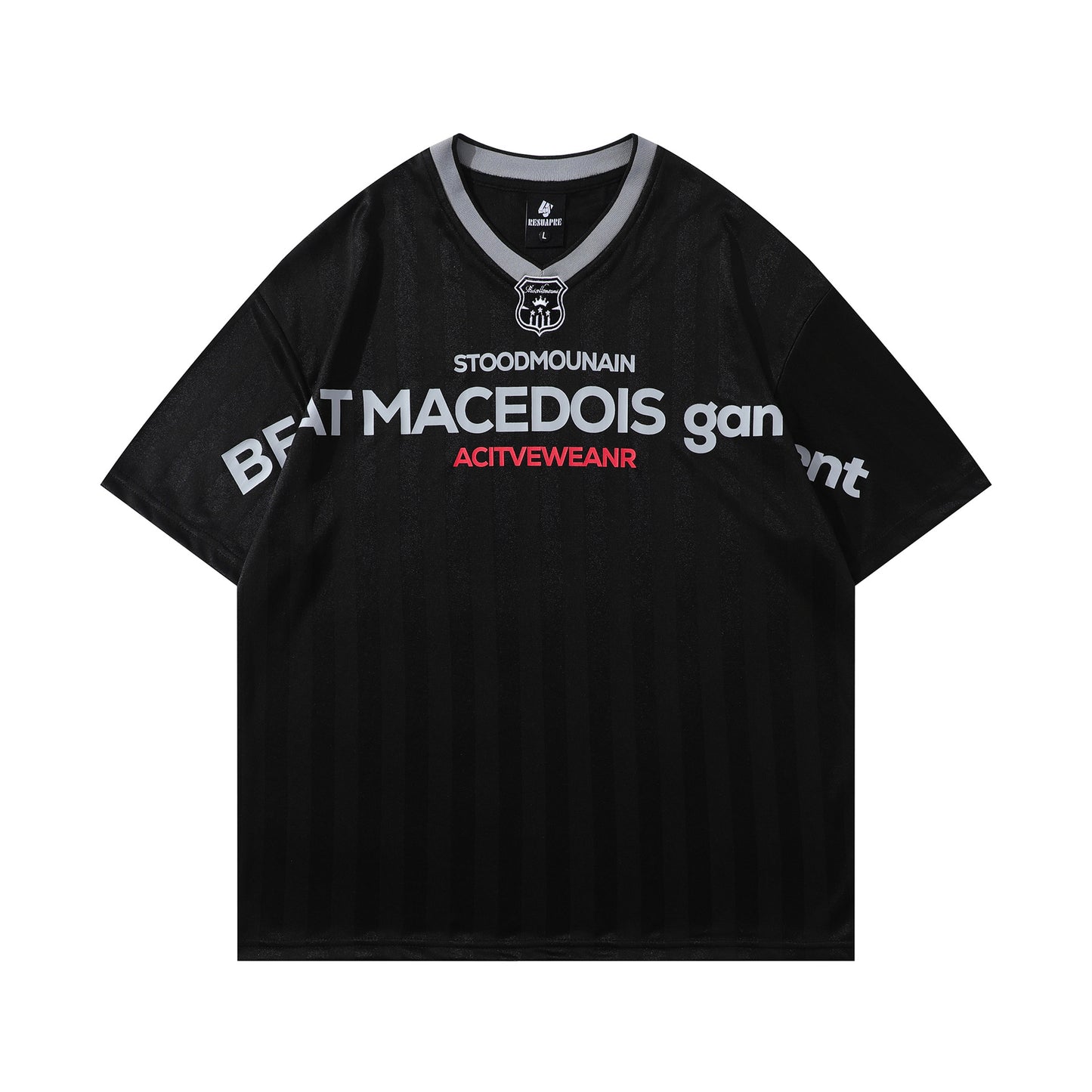 Retro Style Shirt For Men Summer Embroidery Short Sleeve T-Shirt