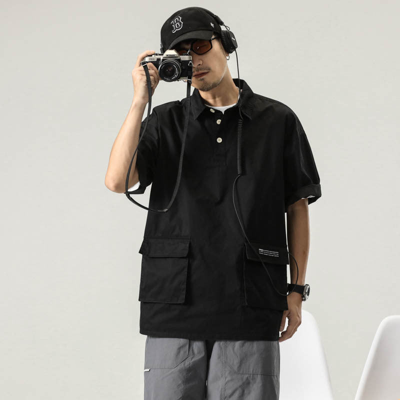 Mens T-shirts Vintage Shirt Short Sleeve Summer
