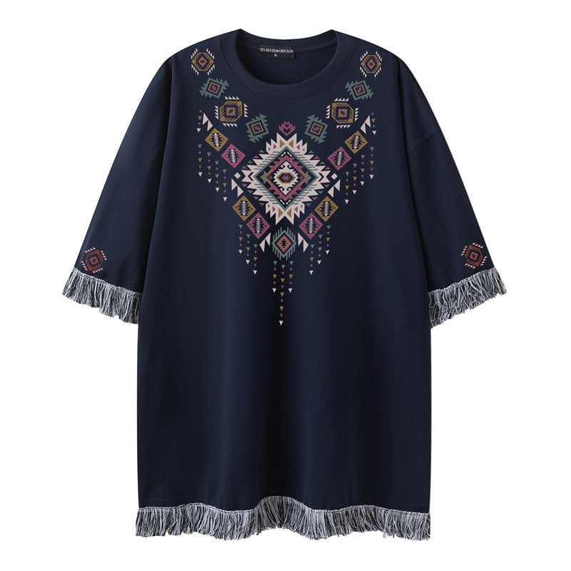 Camisetas streetwear Summer Vintage Casual Loose Short Sleeve T-Shirt
