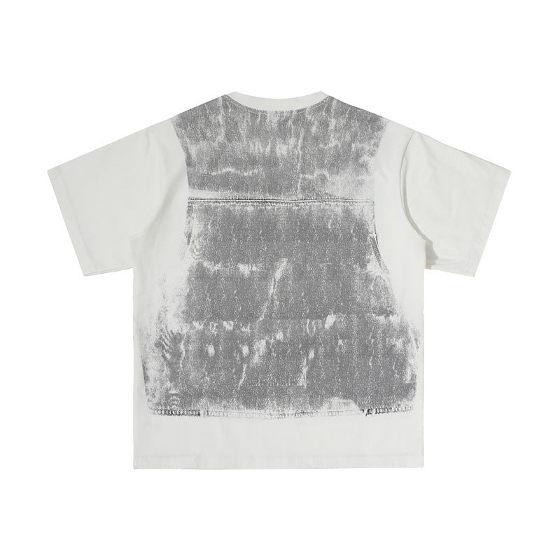 US drip outfits Summer Vintage Casual Loose T-Shirts