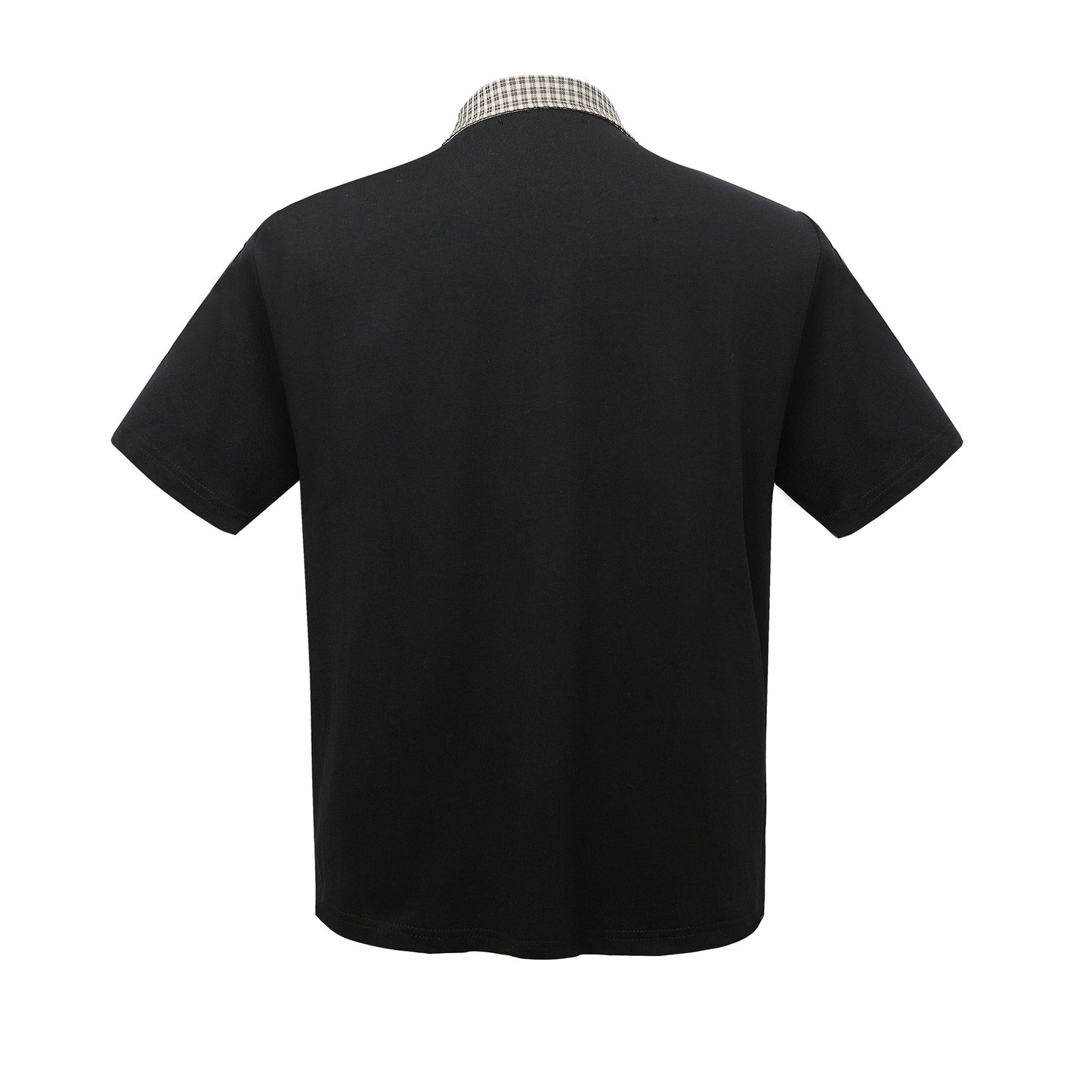 Unisex T-shirts Lapel Design Loose T-Shirts