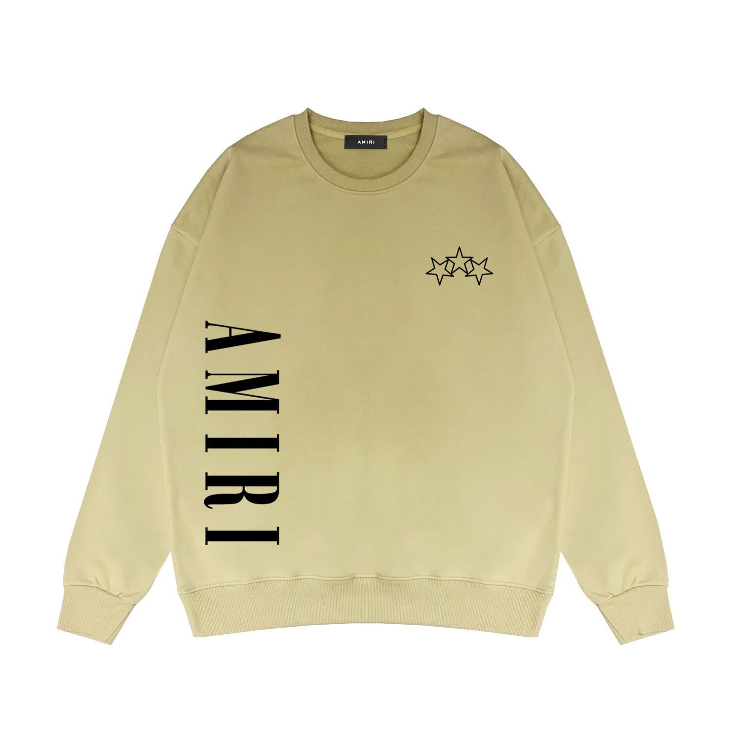 Amiri Sweatshirt Loose Casual Print Round Neck Sweater